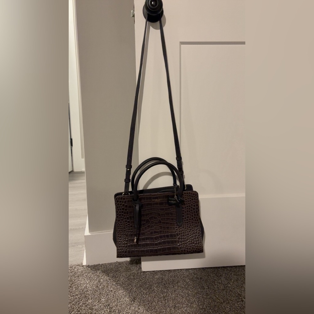 RADLEY LONDON Crocodile-Embossed Crossbody Bag